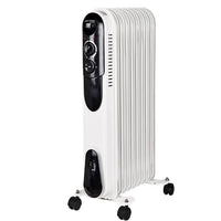 HKM-241299 Portable Oil Filled Radiator Heater with Turbo Fan and Adjustable Thermostat