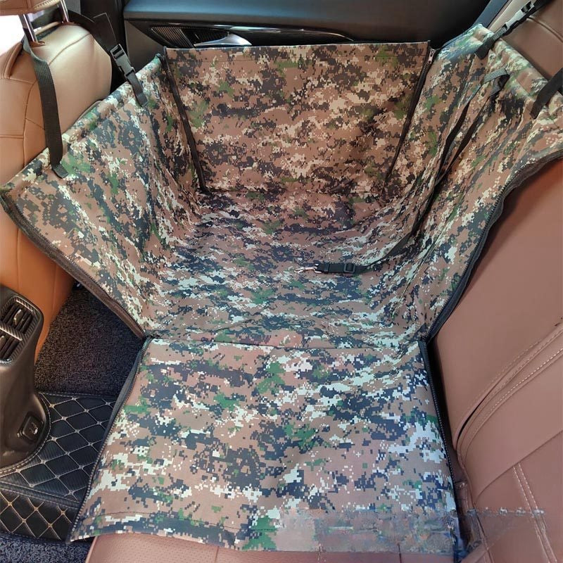 HKM-2413373 Waterproof Double Layer Pet Car Mat for Dogs and Cats - 60x50x35CM Pet Hanging Basket