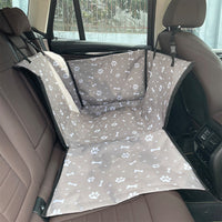 HKM-2413373 Waterproof Double Layer Pet Car Mat for Dogs and Cats - 60x50x35CM Pet Hanging Basket