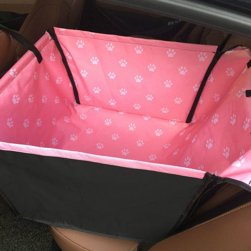 HKM-2413373 Waterproof Double Layer Pet Car Mat for Dogs and Cats - 60x50x35CM Pet Hanging Basket