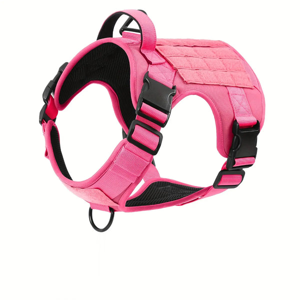 HKM-2413629 Adjustable Reflective Tactical Pet Harness Vest for Small to Large Dogs