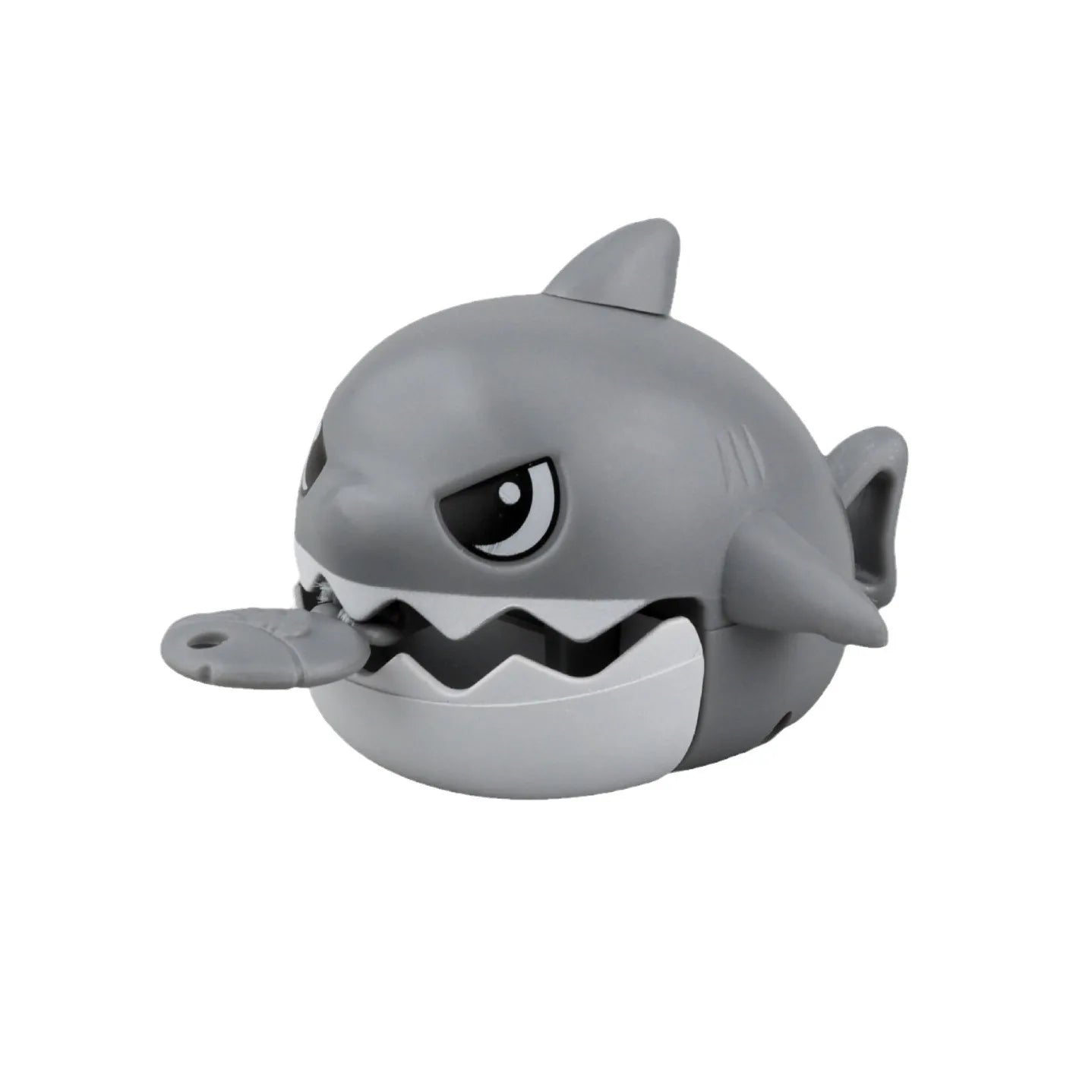 HKM-241363 Interactive Pull Line Shark Keyring Toy – Cute Miniature Shark Pendant for Key Holders