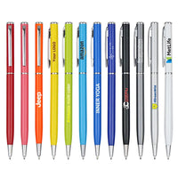 HKM-241811 Multi-Functional Plastic Business Pen with 1.0mm Writing Width and Custom Logo Feature