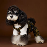 HKM-2418877 Autumn Leopard Print Cotton Overalls for Dogs in Various Sizes