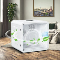 HKM-241939 82L Eco-Friendly Automatic Pet Hair Dryer for Dogs and Cats, Electric Smart Touch Design, Indoor & Outdoor Use