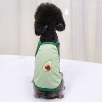 HKM-2420669 Breathable Mesh Avocado Vest for Pets - Lightweight Polyester Fabric