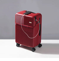 HKM-242067 Stylish Multifunctional Carry-On Business Luggage Suitcase for Travel