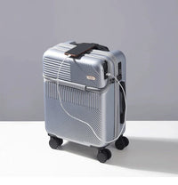 HKM-242067 Stylish Multifunctional Carry-On Business Luggage Suitcase for Travel