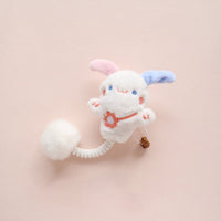 HKM-2421565 Interactive Cat Teething Toys with Silvervine Fruit and Plush Spring Fuzzy Ball for Indoor Kittens