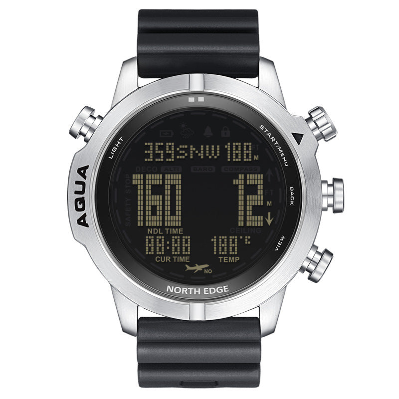 HKM-242195 Outdoor Sports Smart Watch with Diving, Altitude, and Air Pressure Features - 1.46 Inch Screen, 220mAh Battery