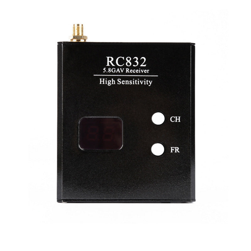 HKM-242515 5.8GHz 600mW AV Output FPV Receiver with 40 Frequency Points for Aerial Photography