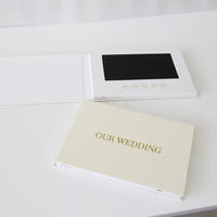 HKM-242707 Personalised Digital Video Album with 7-Inch LCD Display for Weddings and Anniversaries