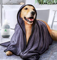 HKM-2427709 Super Absorbent Non-Hairy Pet Towel ¨C Multiple Sizes Available