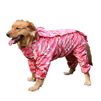 HKM-2428221 All-Weather Four-Legged Pet Raincoat for Small to Large Dogs