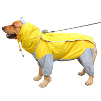 HKM-2428221 All-Weather Four-Legged Pet Raincoat for Small to Large Dogs