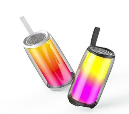 HKM-242899 Pulse 5 Portable Bluetooth Speaker with 360° Sound and Customizable RGB Lighting