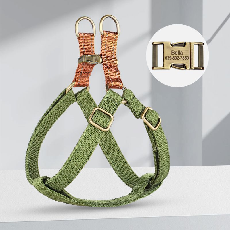 HKM-2429117 Small and Medium Dog Chest Strap for Teddy and Corgi Breeds, Adjustable ABS Material