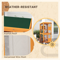 HKM-2429885 Cat Tree House with Multifunctional Cabinet Design and Scratching Posts