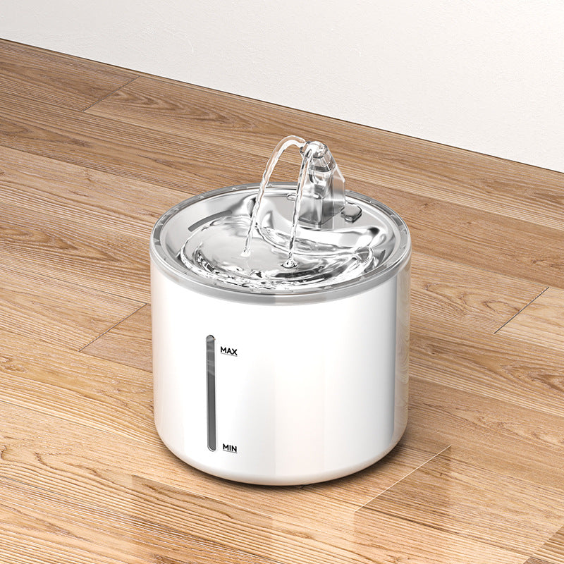 HKM-2431677 Intelligent Automatic Water Dispenser for Cats and Small Animals, 2.8L Capacity, Eco-Friendly Plastic