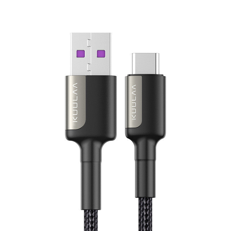 HKM-243219 Type-C Fast Charging Cable – 2m Length, USB A to Type-C, 5A High-Speed Charging