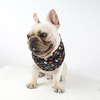 HKM-2433213 Christmas Triangle Scarf Bib for Medium and Large Dogs, Canvas Saliva Towel