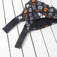 HKM-2433213 Christmas Triangle Scarf Bib for Medium and Large Dogs, Canvas Saliva Towel