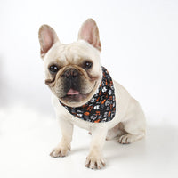 HKM-2433213 Christmas Triangle Scarf Bib for Medium and Large Dogs, Canvas Saliva Towel