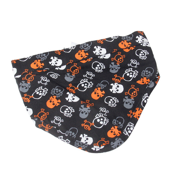 HKM-2433213 Christmas Triangle Scarf Bib for Medium and Large Dogs, Canvas Saliva Towel