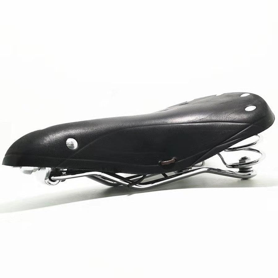 HKM-243347 Cowhide Mountain Bike Saddle - Durable and Stylish Cycling Seat