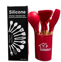 HKM-243539 Non-Stick Silicone Kitchen Utensil Set for Home Cooking