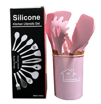 HKM-243539 Non-Stick Silicone Kitchen Utensil Set for Home Cooking