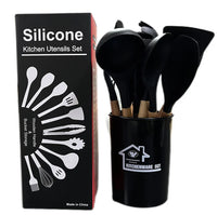 HKM-243539 Non-Stick Silicone Kitchen Utensil Set for Home Cooking