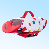 HKM-2436157 Cute Cartoon Dog Life Vest for Swimming, Durable Cloth, Various Sizes Available (XS-XXL)