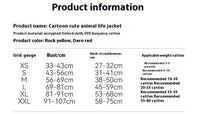 HKM-2436157 Cute Cartoon Dog Life Vest for Swimming, Durable Cloth, Various Sizes Available (XS-XXL)