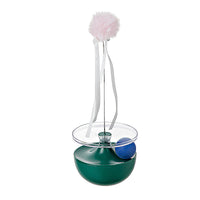 HKM-2436413 Self-Balancing Cat Tumbler Toy - Interactive Fun for Cats in White, Green, and Pink