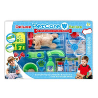 HKM-243667 23 Pcs Deluxe Pet Care Doctor Play Set with Cat for Kids Ages 2-4