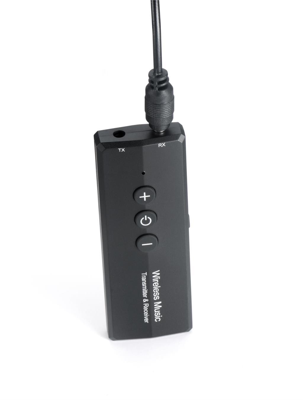 HKM-243667 Bluetooth 5.0 Receiver-Transmitter Combo with Bilateral Stereo and Built-in Battery