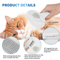 HKM-2437181 Universal Pet Hair Removal Comb for Gentle Detangling and Care of Your Pet's Coat