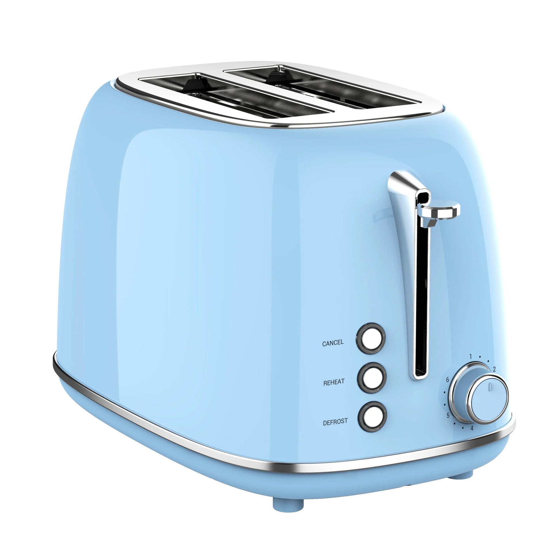 HKM-243731 2-Slice Breakfast Toaster for Household and Kitchen Use