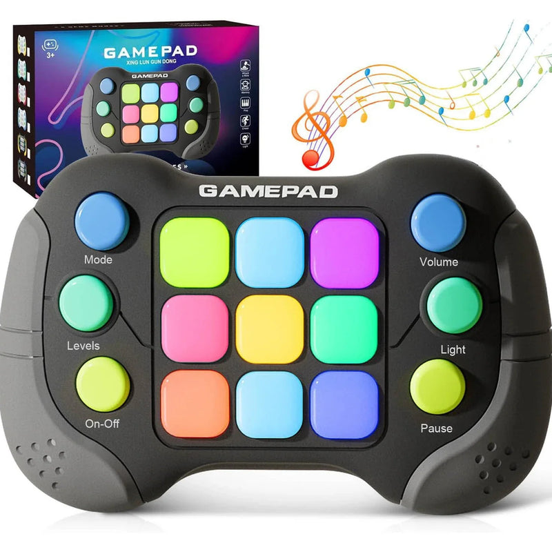 HKM-243795 Interactive Light Up Push Bubble Game for Kids – Educational Fidget Toy, Handheld Fun