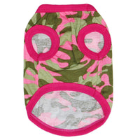 HKM-2439741 Cotton Camouflage Dog Vest for Spring and Summer in Yellow, Green, and Khaki