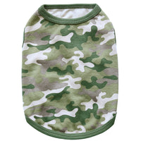 HKM-2439741 Cotton Camouflage Dog Vest for Spring and Summer in Yellow, Green, and Khaki