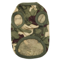 HKM-2439741 Cotton Camouflage Dog Vest for Spring and Summer in Yellow, Green, and Khaki
