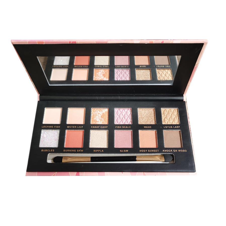 HKM-244051 12-Color Pearl Sequin Eyeshadow Palette for Creative Makeup Looks