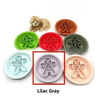 HKM-2441533 Two-in-One Slow-Eat Bowl for Pets - Anti-Choke Non-Slip Edible Silicone Honeycomb Design