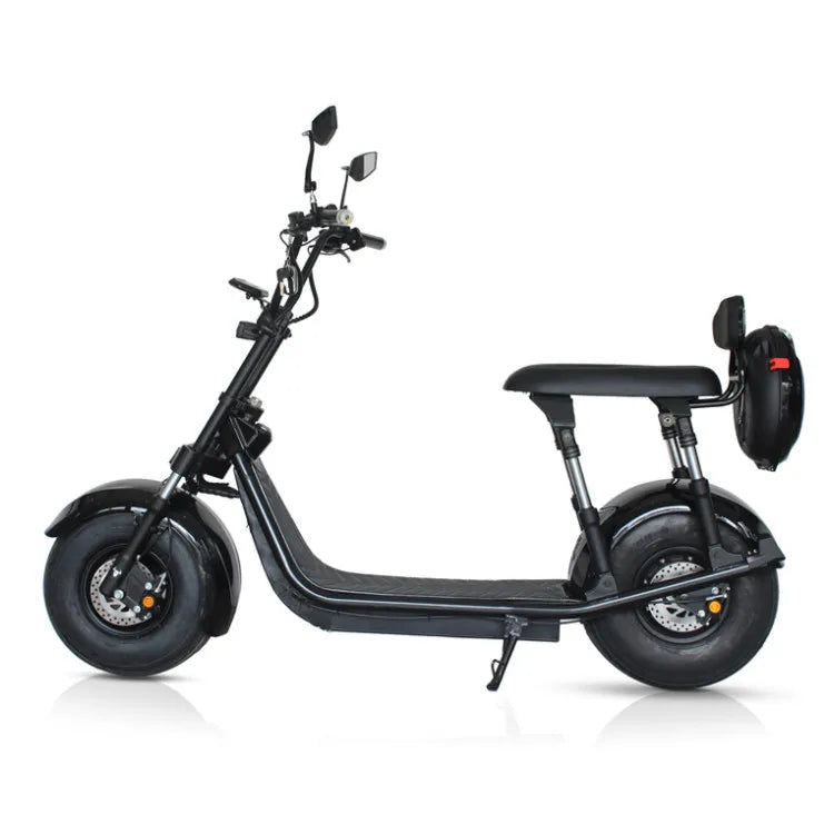 HKM-244179 Powerful 2000W Fat Tire Electric Scooter with 60V Battery, 60-80km Range and Max Speed of 65km/h