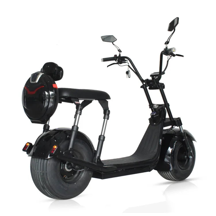 HKM-244179 Powerful 2000W Fat Tire Electric Scooter with 60V Battery, 60-80km Range and Max Speed of 65km/h