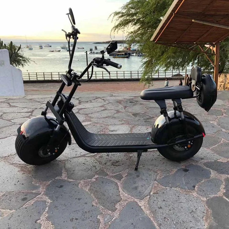 HKM-244179 Powerful 2000W Fat Tire Electric Scooter with 60V Battery, 60-80km Range and Max Speed of 65km/h