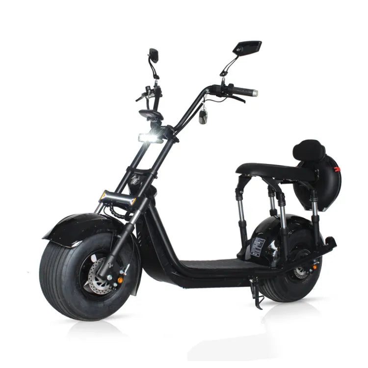 HKM-244179 Powerful 2000W Fat Tire Electric Scooter with 60V Battery, 60-80km Range and Max Speed of 65km/h