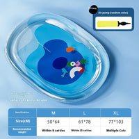 HKM-2443197 Large Inflatable Cat Water Cushion Pet Bed with Ice Pad and Inflator